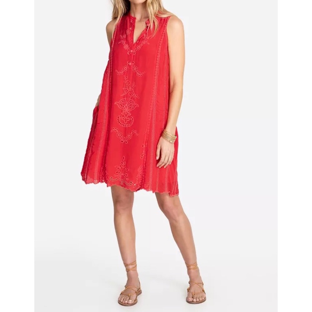 Johnny Was Rhodes Dress (with Slip)
